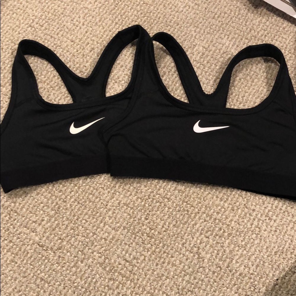 Two Nike sports bras! ($10 for both of them)